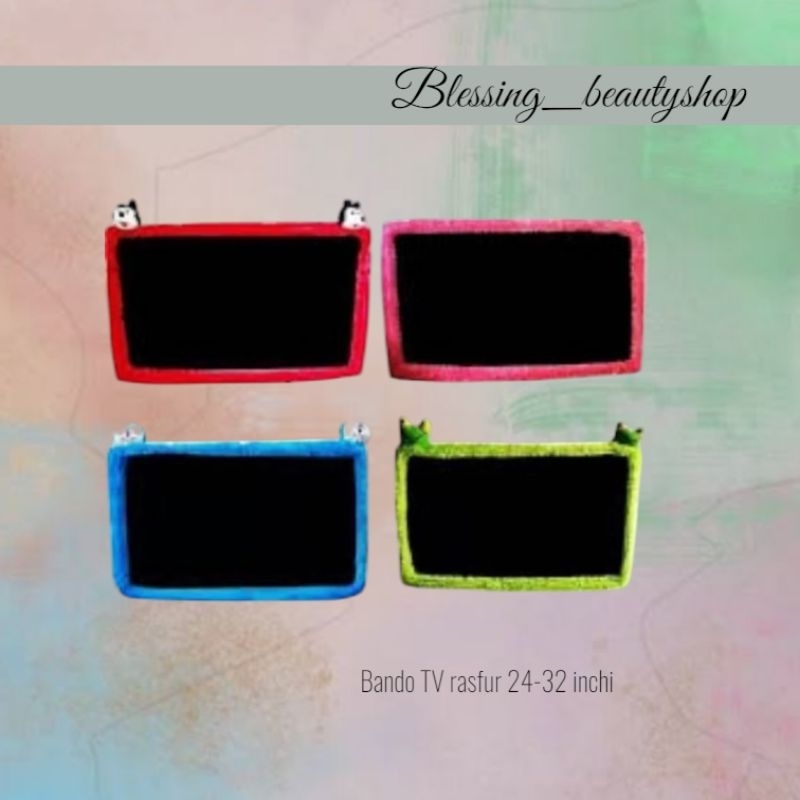 BANDO TV BAHAN RASFUR KARAKTER 24-32 INCHI/HIASAN TV DEKORASI BANDO TV LED