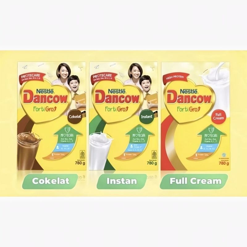 

Dancow Fortigo 780g Full Cream/Instant/Cokelat