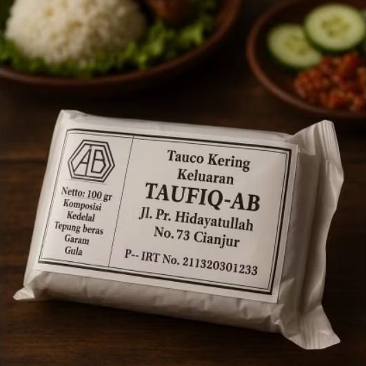 

Tauco Kering Cianjur Tauco Khas Cianjur 100gram