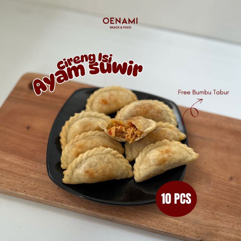 

Cireng Isi Ayam Suwir Oenamifood - 10pcs