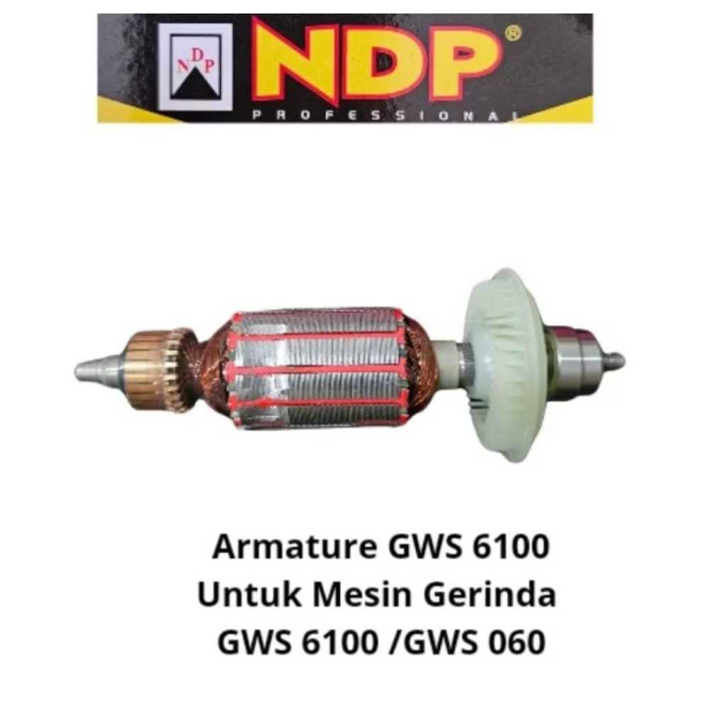 Armature Untuk Mesin Gerinda GWS 6100 GWS 060 NDP/Angker GWS 6-100 NDP