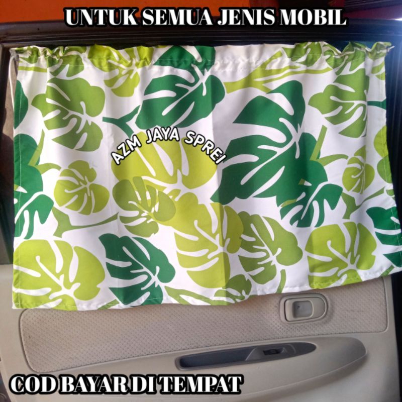 gorden mobil anak bayi/gorden mobil tempel 4 pcs/tirai mobil kaca samping/gorden mobil/horden mobil/