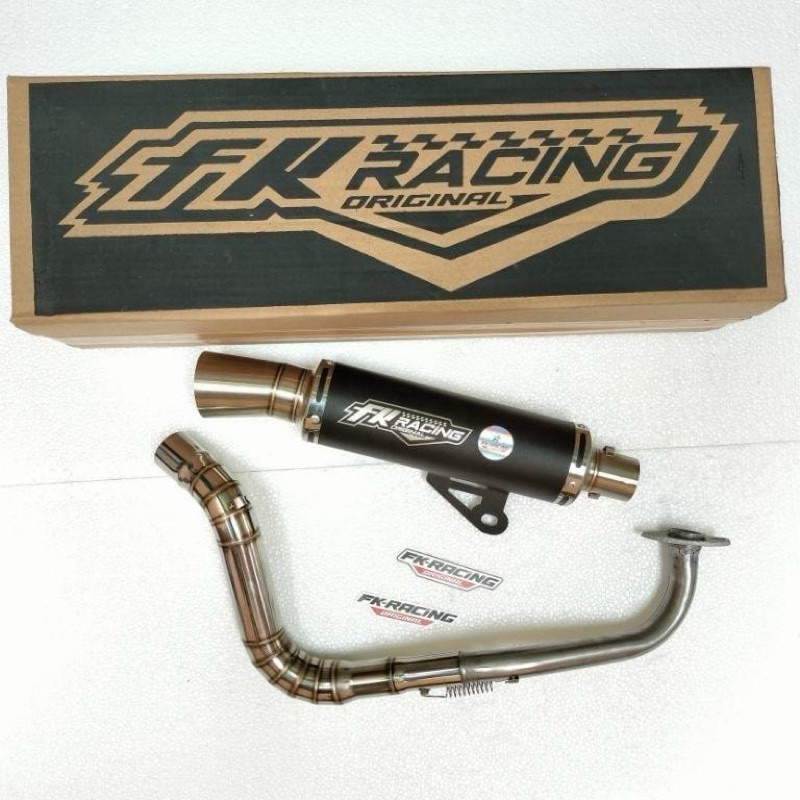 Knalpot samlong FK RACING Fulset Beat vario mio scoopy