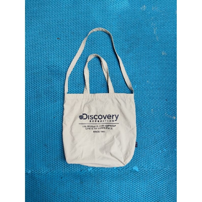 Tote bag/Sling/Tas Harian Daily/Tas Pria Wanita Second ORI Brand Discovery Expedition