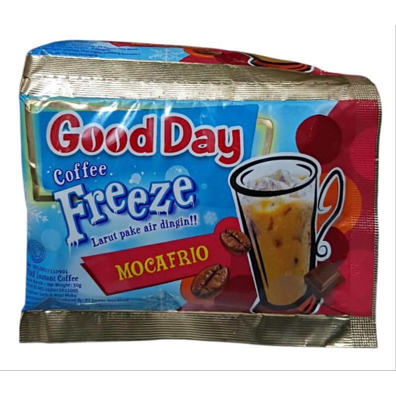 

Good Day Freeze MOCAFRIO renceng isi 10 sachet