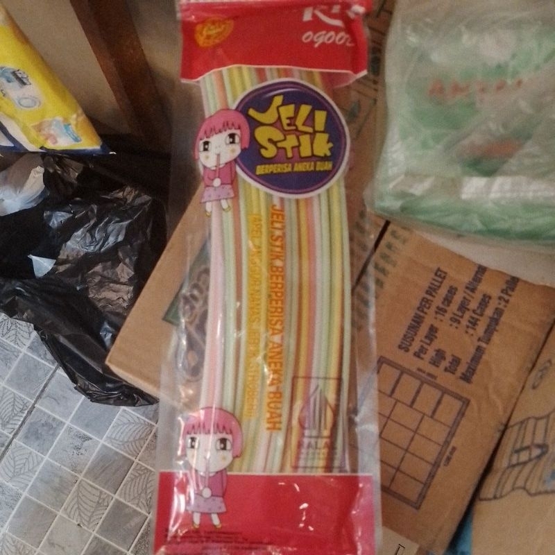 

jelly stik aneka rasa buah buahan isi 50 pcs