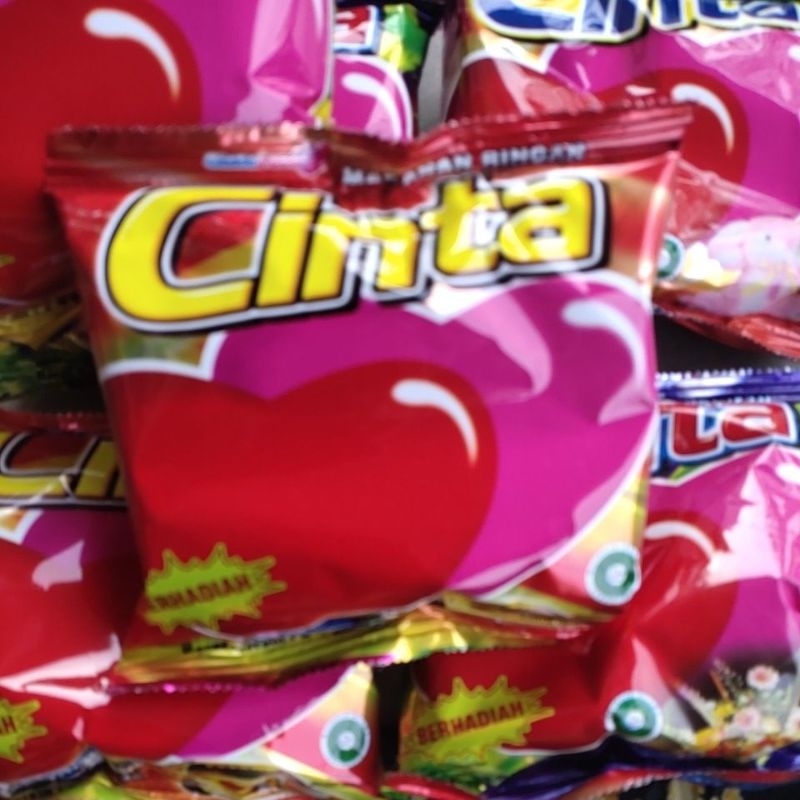 cinta snack berhadiah 1 pack isi 10