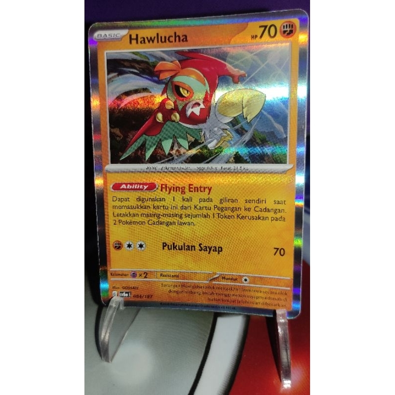 Pokemon Indonesia - HAWLUCHA (RARE)