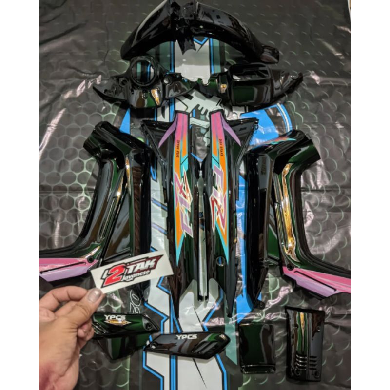 body fullset force 1, body fullset force one, body set force 1, body fullset fozwan hitam, body full