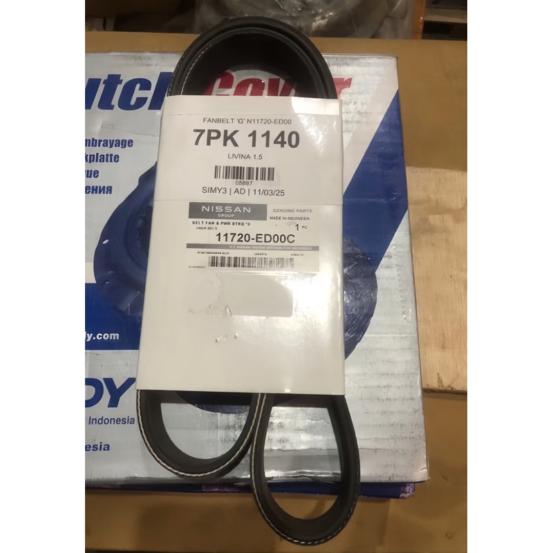 Fanbelt Vanbelt nissan grand livina 1.5 orisinil