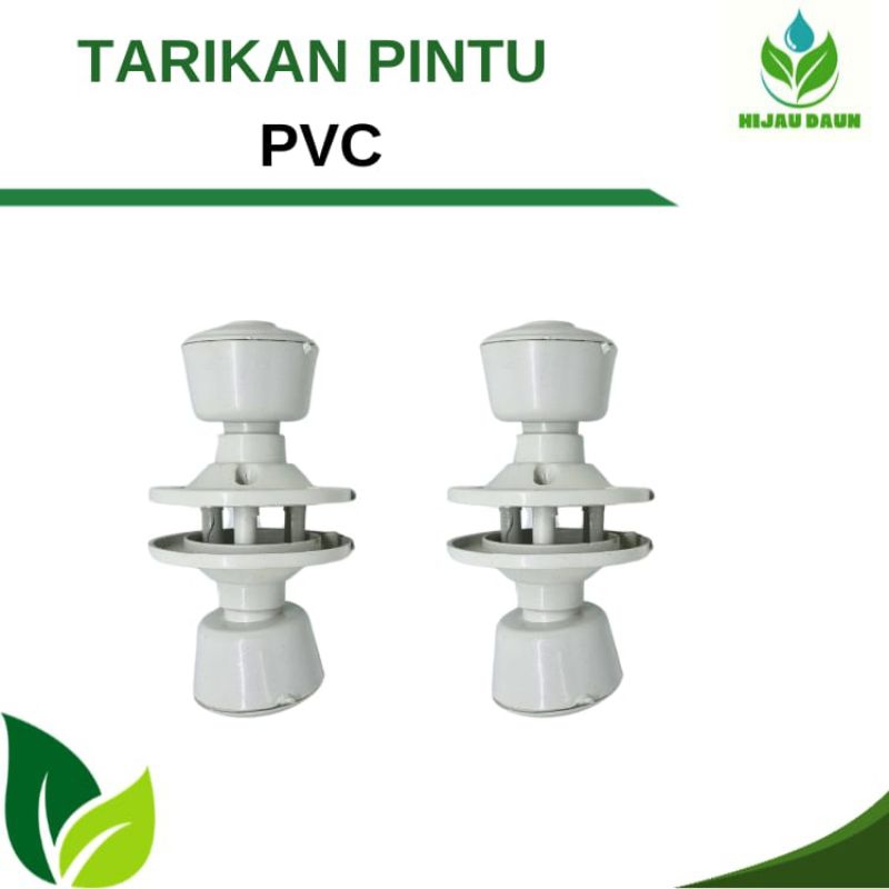 Tarikan Pintu Kamar Mandi PVC Putih