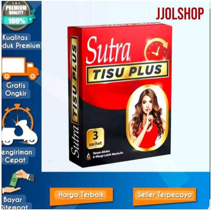 Sutra Tisu Plus Isi 3 + 3 Sachet - Sutra Tisu Magic Mejik Antiseptik