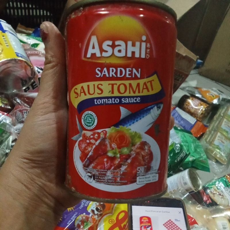 

Asahi sarden saos tomat 425g