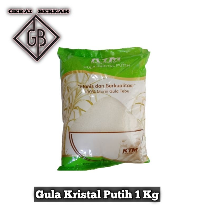 

Gula Pasir KTM Kristal Putih 1 Kg Manis Berkualitas
