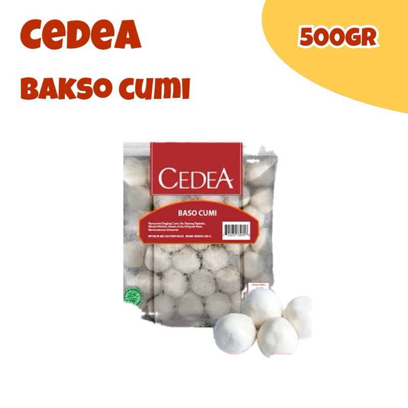 

(KHUSUS INSTAN) Cedea Bakso Cumi 500gr