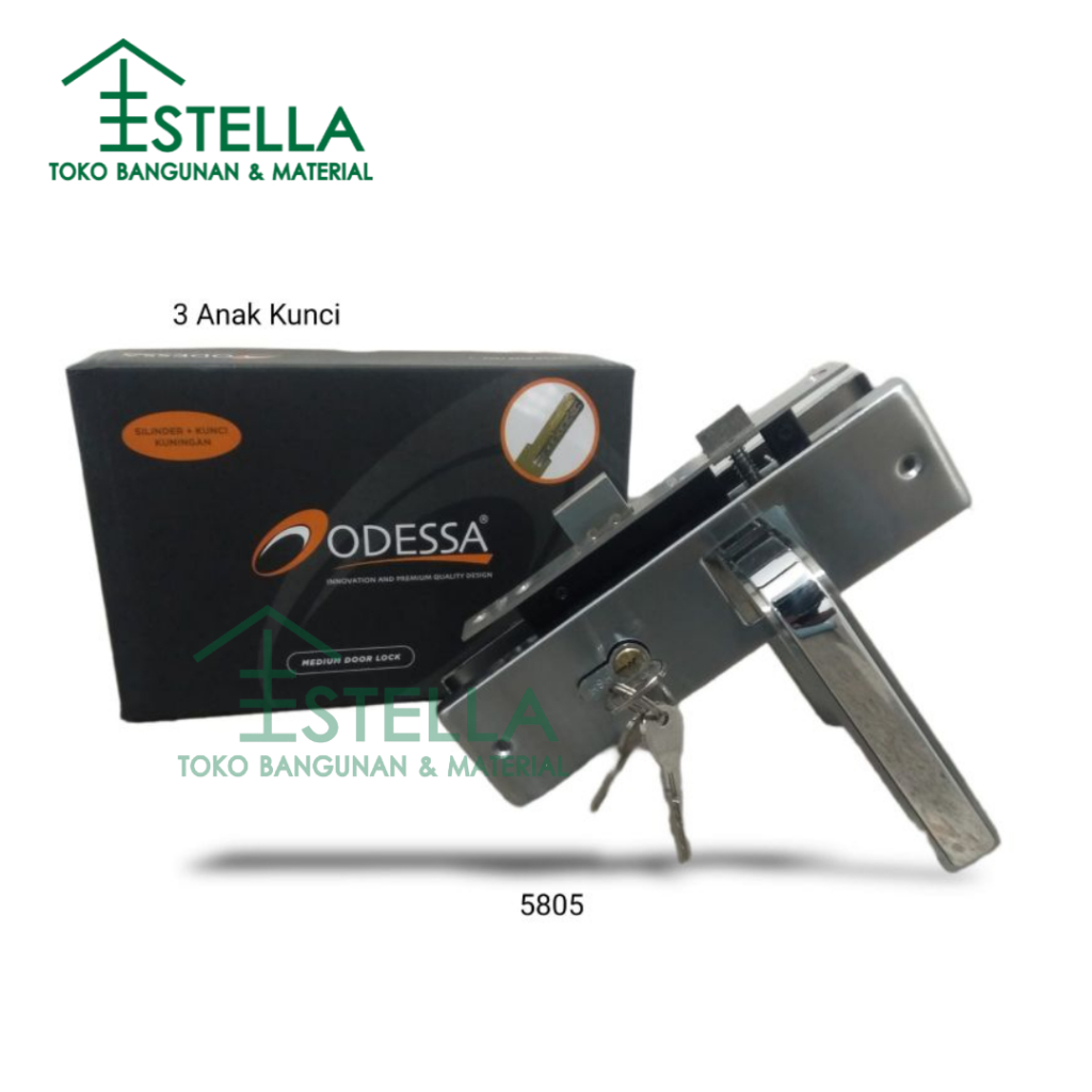 Odessa Bodi Kunci Pintu Sliding Pintu Geser