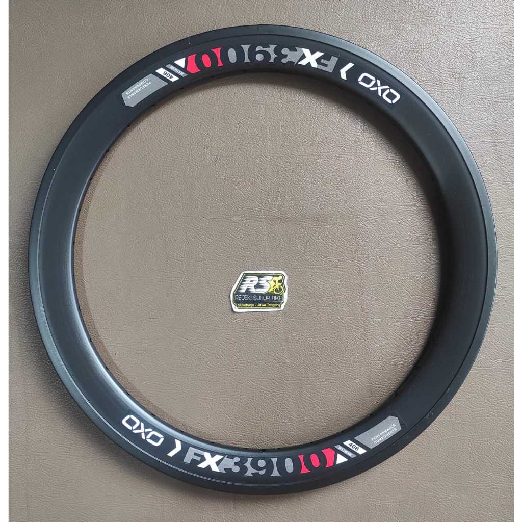 velg OXO FX 2900 3900 double wall sepeda BMX lipat ring 20 lubang 36 tinggi 3 cm 4 cm 1 biji