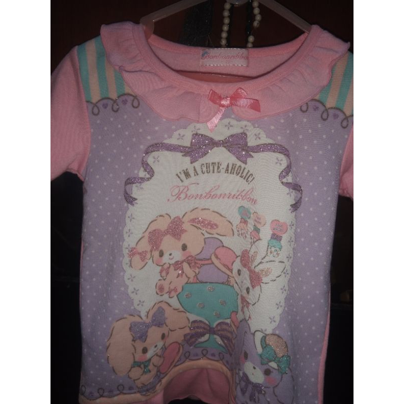 Bonbonribbon baju bobo coquette pita