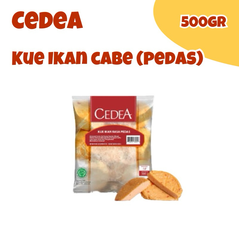 

(KHUSUS INSTAN) Cedea Kue Ikan Cabe/Pedas