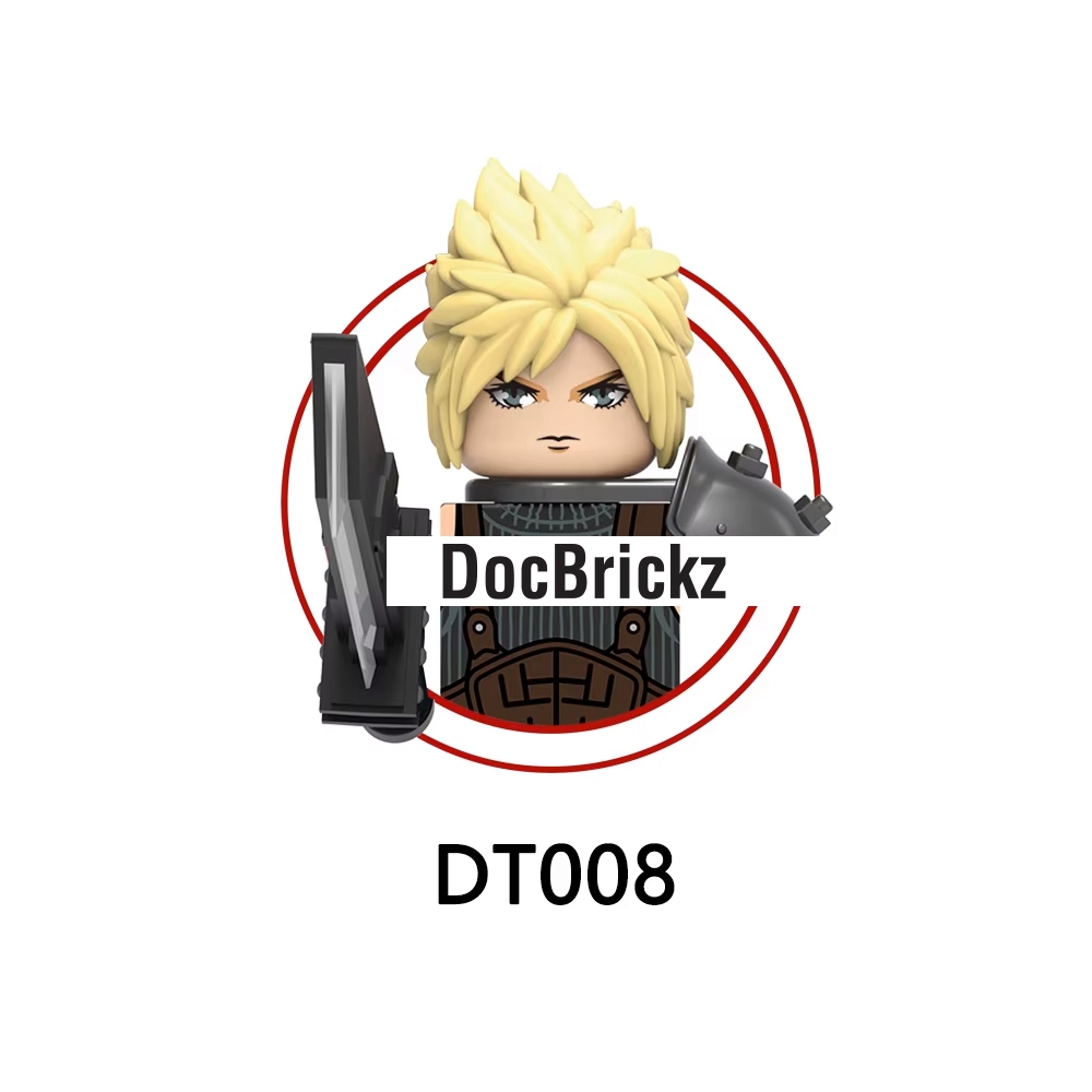 FINAL FANTASY VII ADVENT CHILDREN MINI FIGURE CLOUD STRIFE DT008