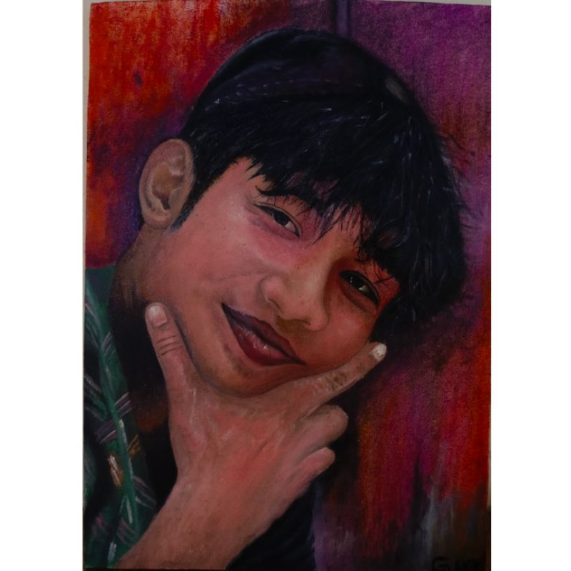 JASA LUKIS WAJAH CAT OIL DI KANVAS || MURAH