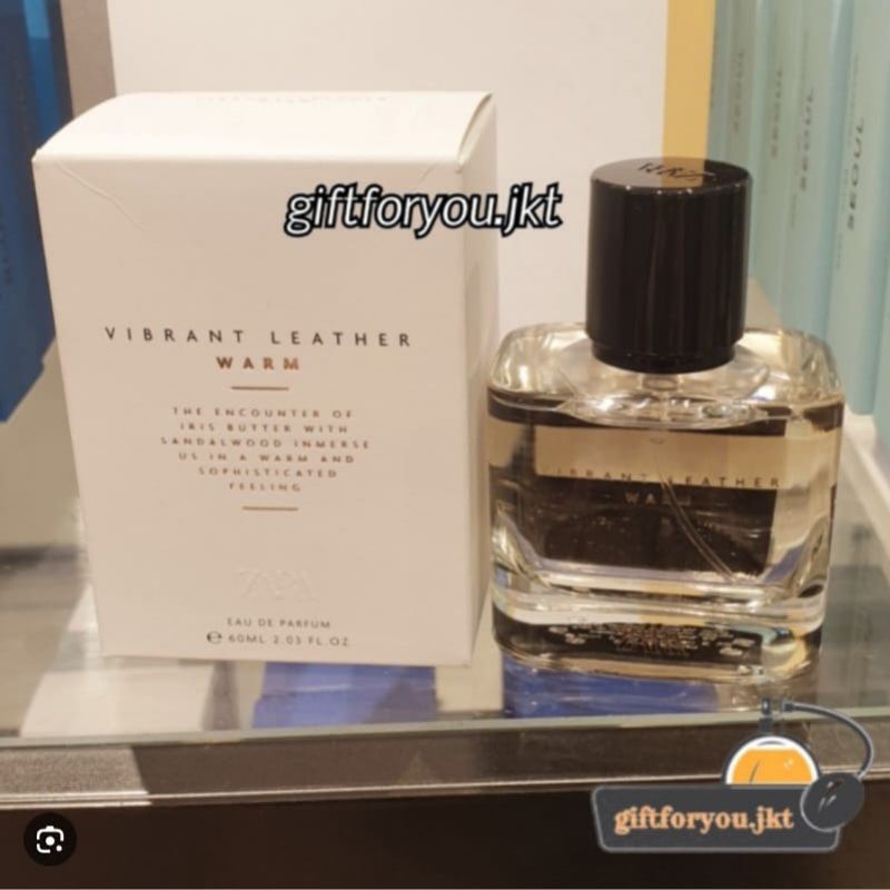 Parfum Zara Vibrant Leather Warm 60ml pria (original reject no box eropa)