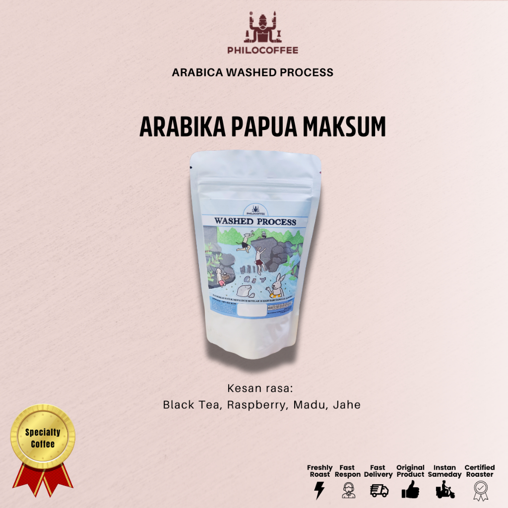 

Biji Kopi Arabika Papua Maksum 150g