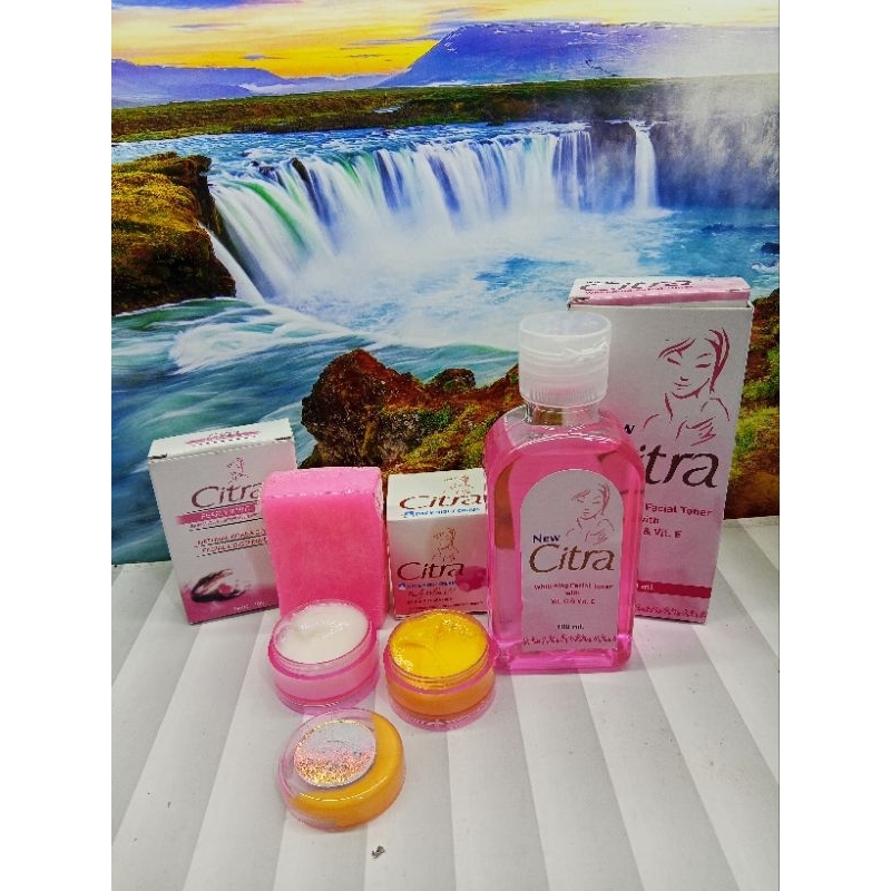 paket 4in1 krim citra susun mutiara (krim,sabun,toner)