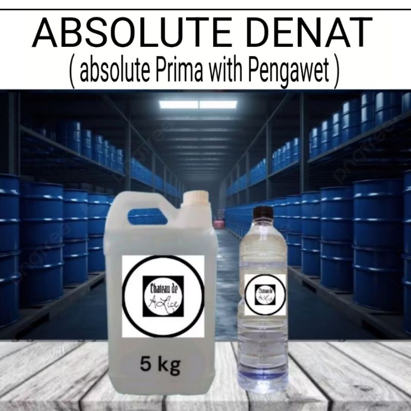 Absolute parfum / Absolute Denat / Absolute Prima/ Pelarut Parfum / pengencer Parfum Campuran Parfum