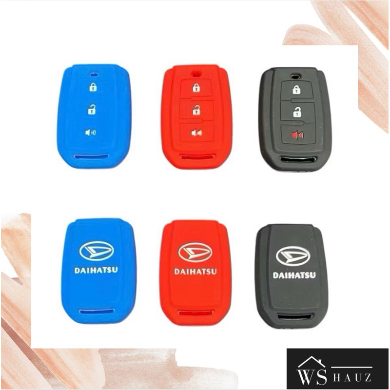 SILIKON COVER KUNCI REMOTE MOBIL DAIHATSU ALL NEW XENIA TERIOS