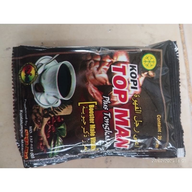 

sachetan kopi topman original