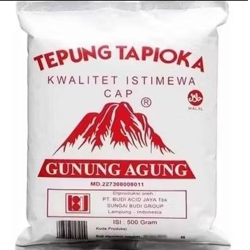 

TEPUNG SAGU TAPIOKA GUNUNG AGUNG 500 GR
