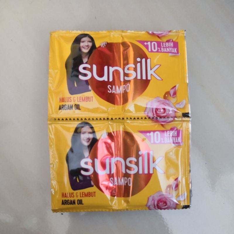 Sunsilk sachet kuning