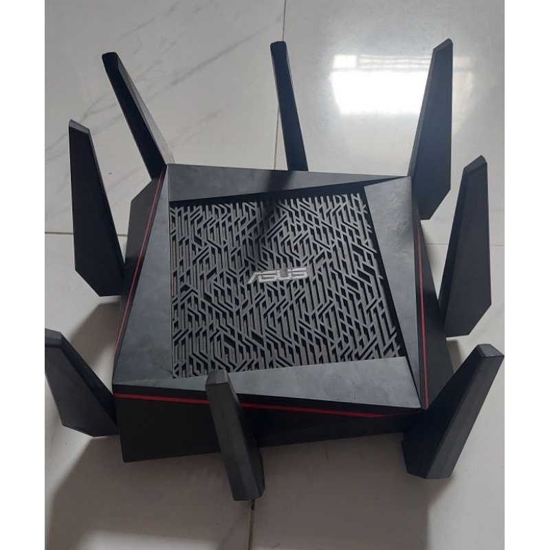 ASUS RT-AC5300 tri band Gigabit Router+ adaptor
