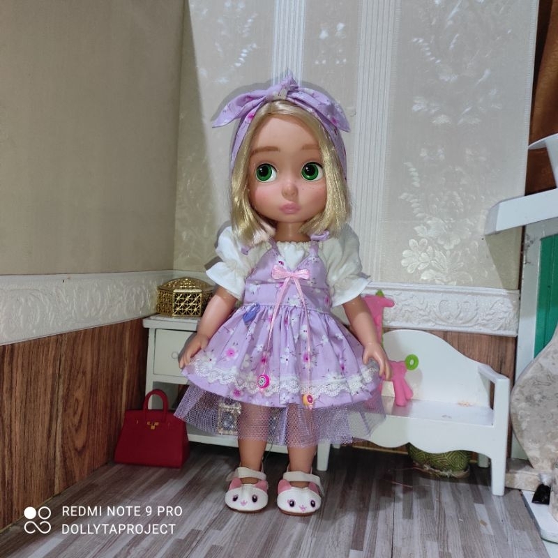 baju boneka disney animator