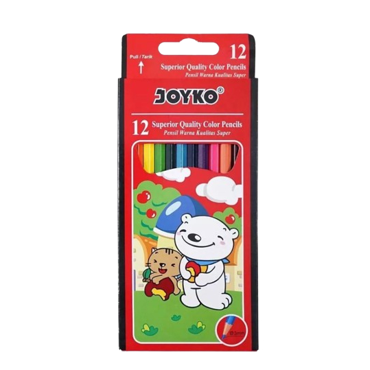 

Pensil Warna Panjang 1Set=12 Warna/ Pensil Warna