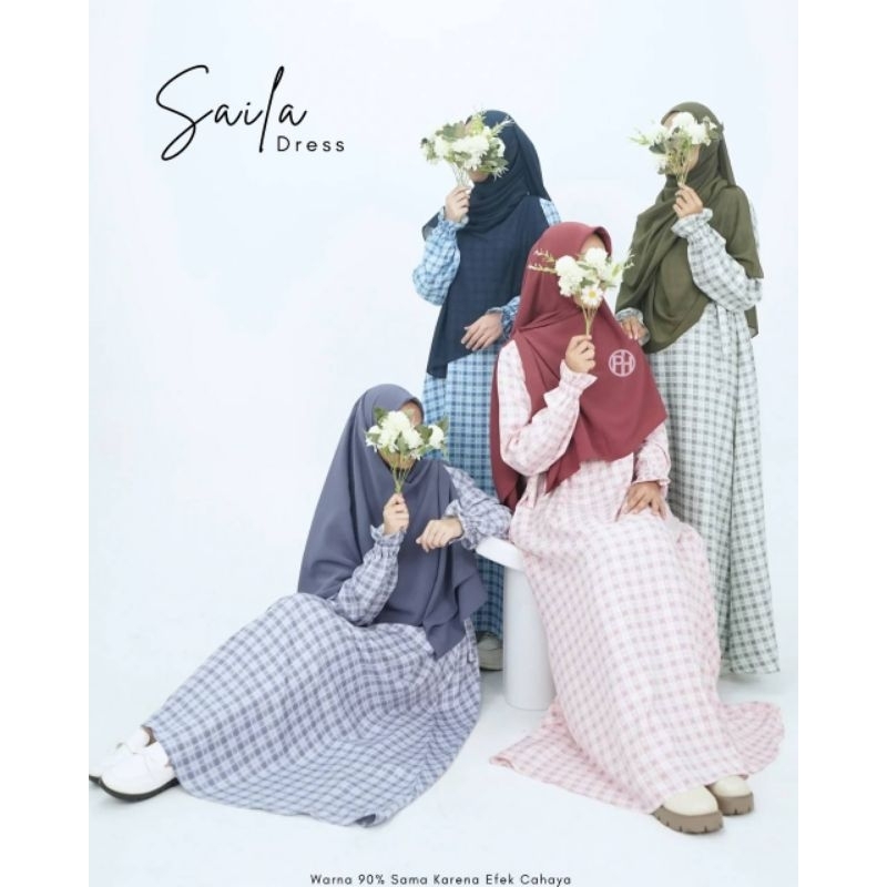 Gamis Saila  Dress by Pelangi Hijab