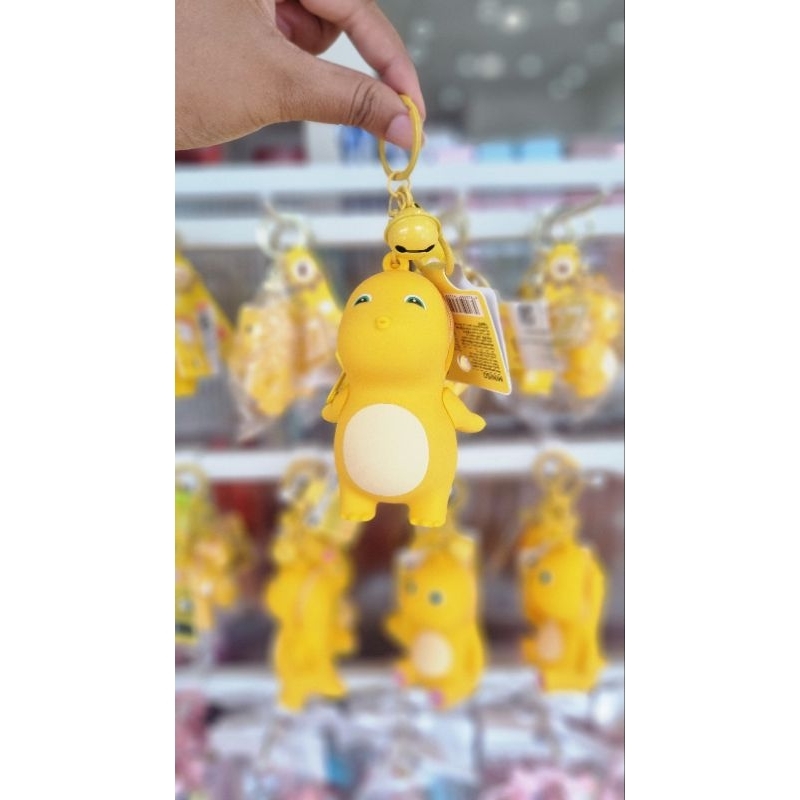 Miniso Nailong Gantungan kunci silikon dompet koin / gantungan kunci dompet koin silikon