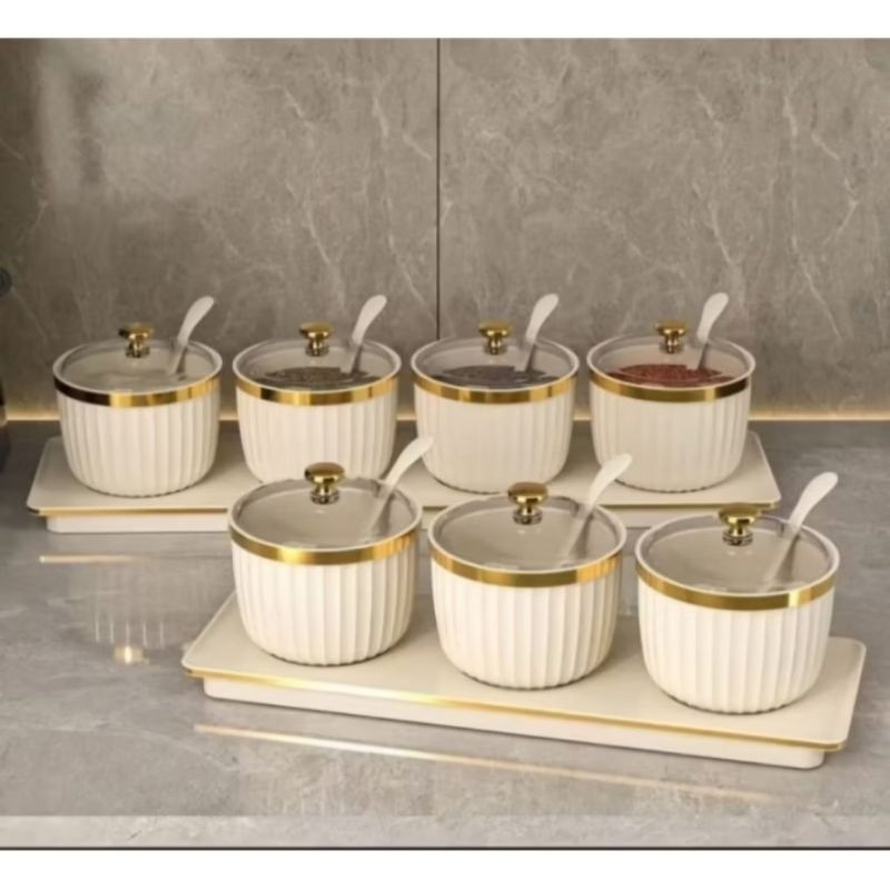 Tempat Bumbu Serbaguna/ Tempat bumbu estetik/ Tempat bumbu Elegan