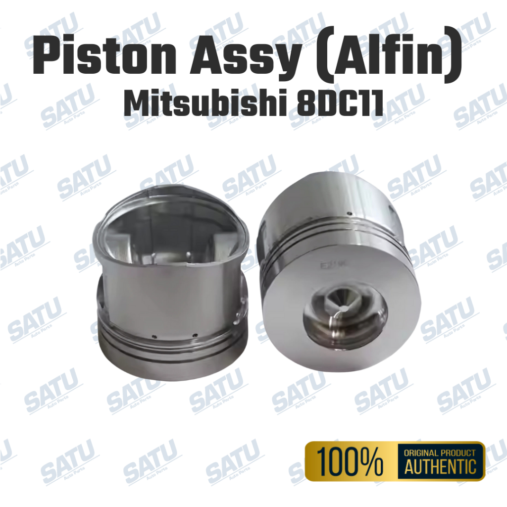 Piston Assy Alfin / Baja Mitsubishi 8DC11 (STD) [ME091050]