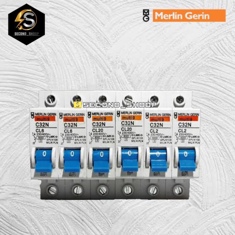 MCB PLN MERLIN GERIN 1phase