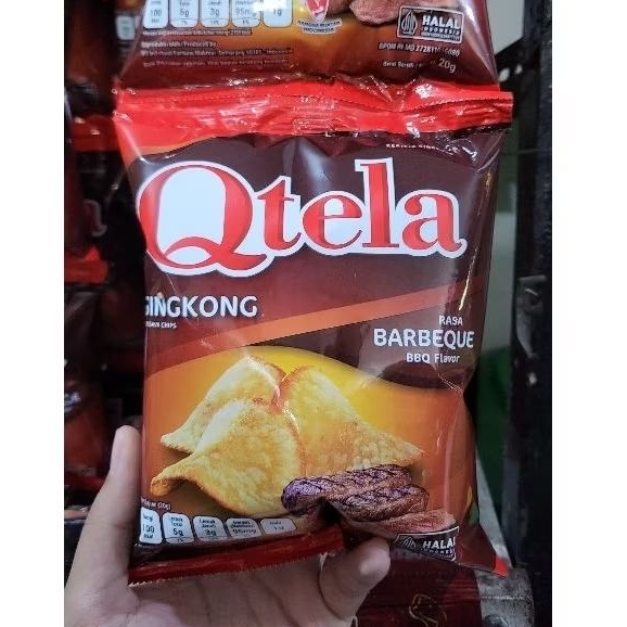 

Qtela singkong Barbeque/ 1 renceng