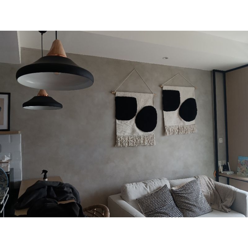 jasa cat motif semen wash paint