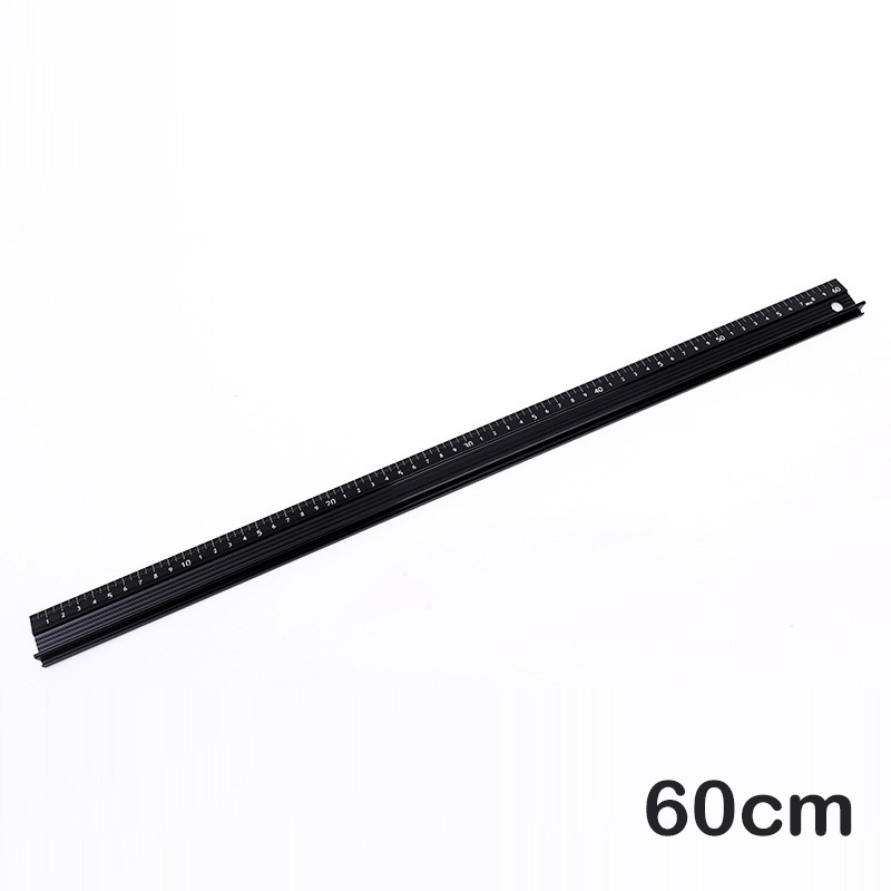 

Penggaris Lurus Aluminum Alloy Multifungsi Anti Slip Untuk Pengerjaan Marking Safety Cutting Ruler