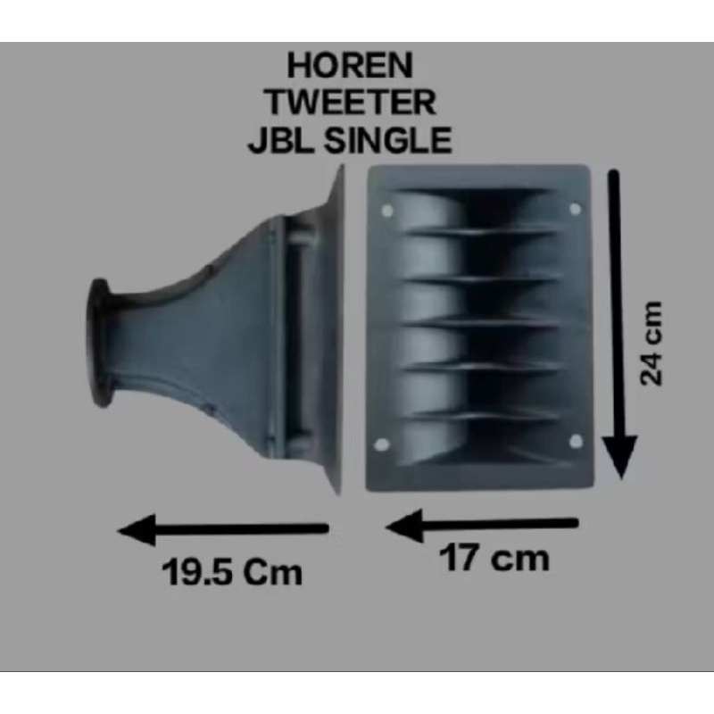 Horn twiter line array JBL 17x24 multi fungsi drat dan baut bahan diral
