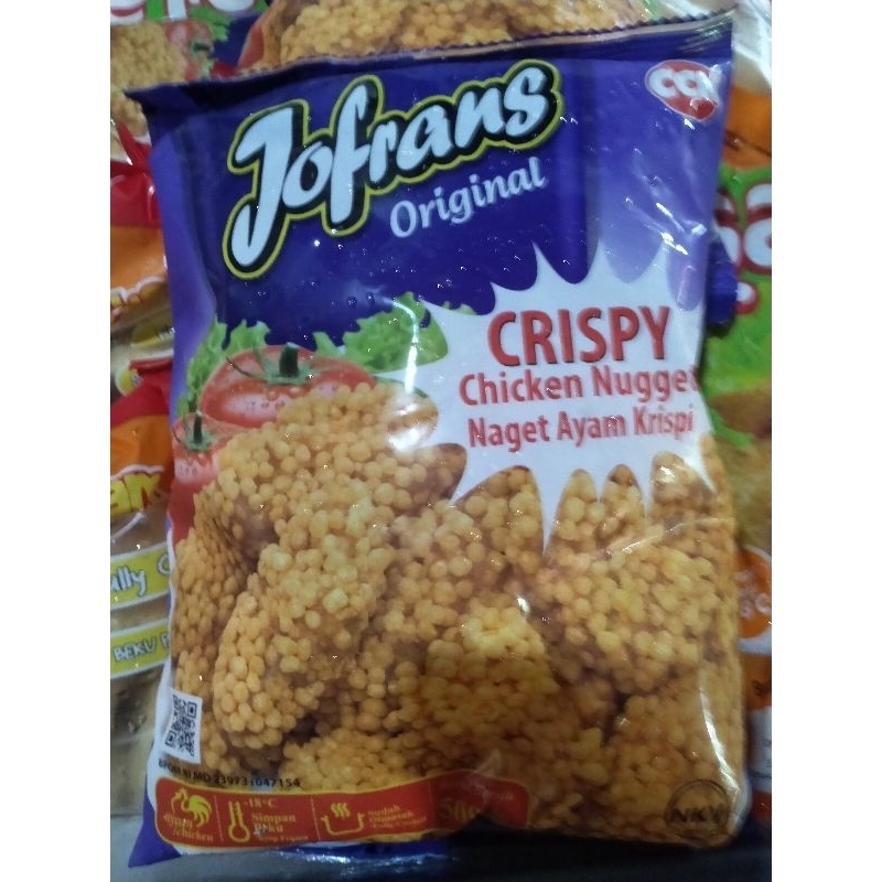 

Nugget Jofrans Crispy 500 gr