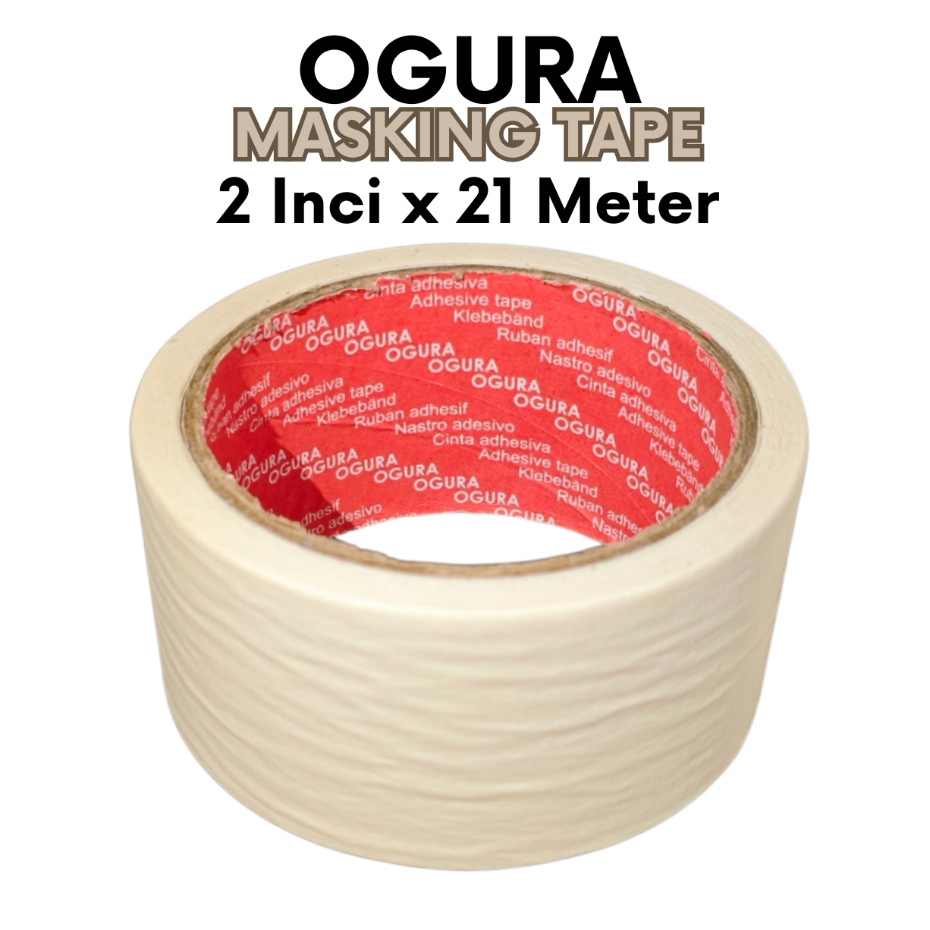 

OGURA Masking Tape 2 Inci x 21 Meter