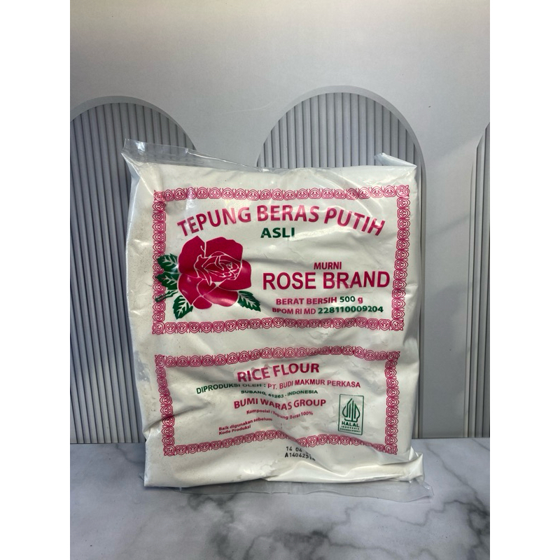 

tepung beras Rose brand