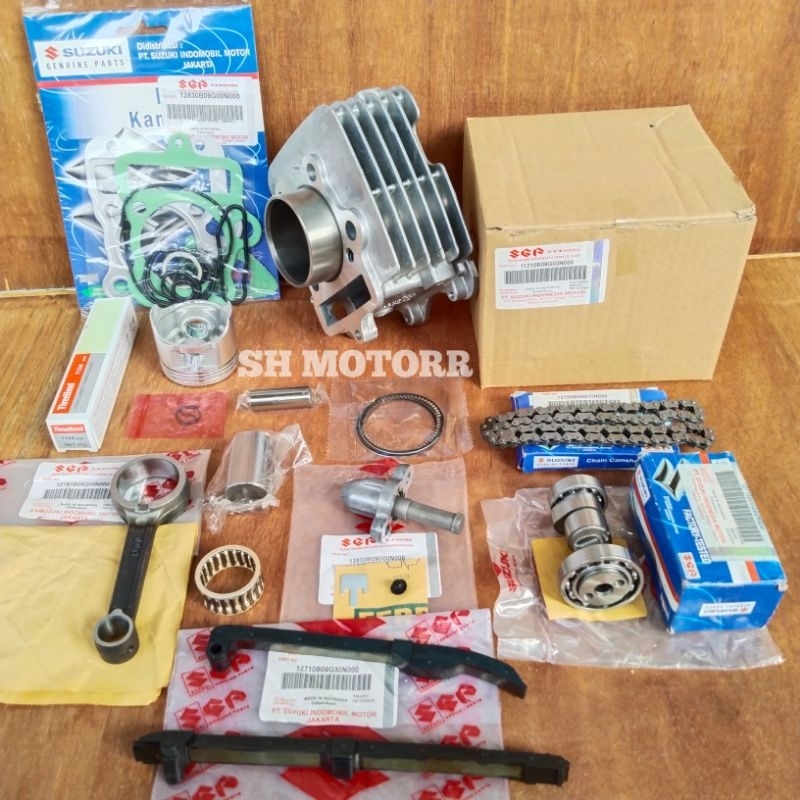 Blok Seher Komplit paket blok Suzuki Smash 110 Lama Smash New lama