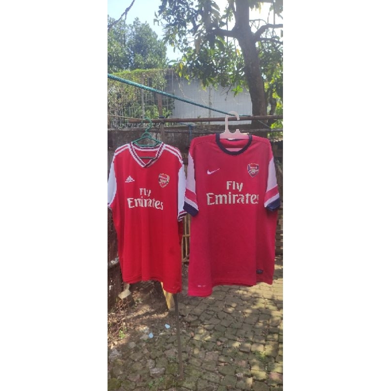 jersey arsenal adidas dan nike